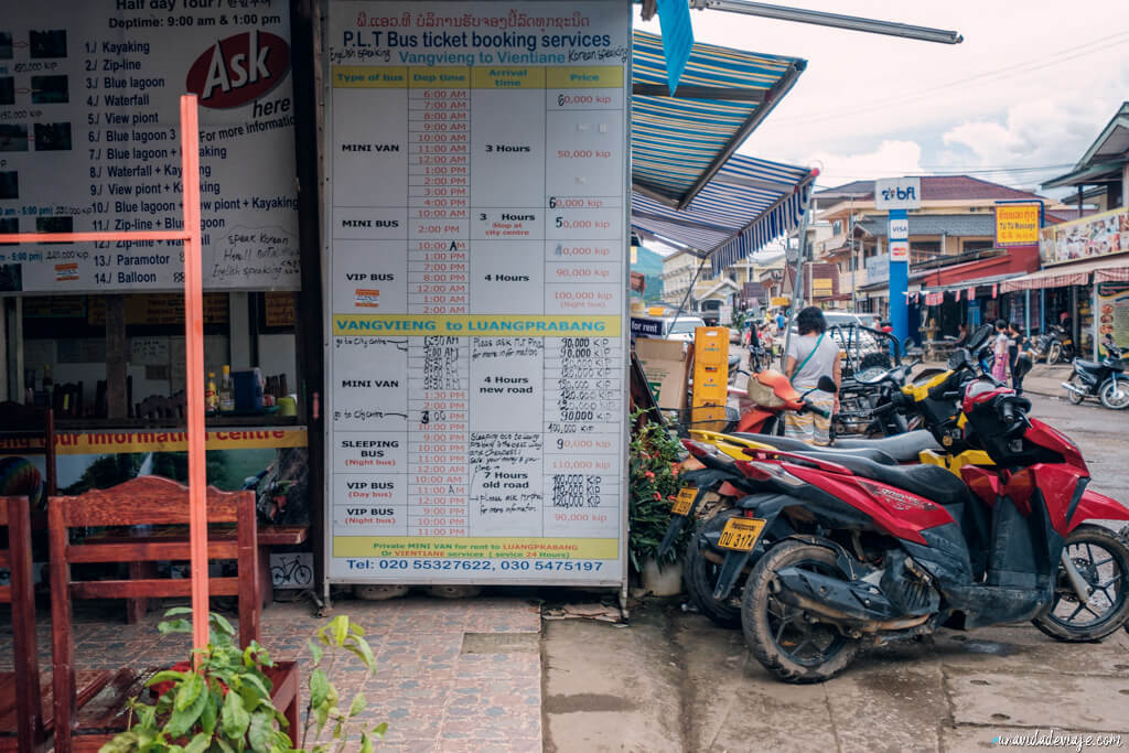 como ir a vang vieng